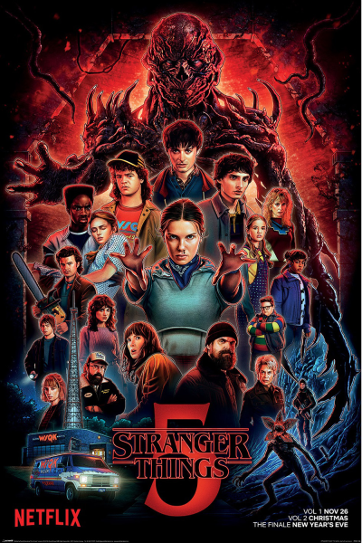 Stranger Things - Staffel 5 - One Sheet - Poster 61x91,5 cm