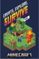 Minecraft - Survive - Poster 61x91,5 cm