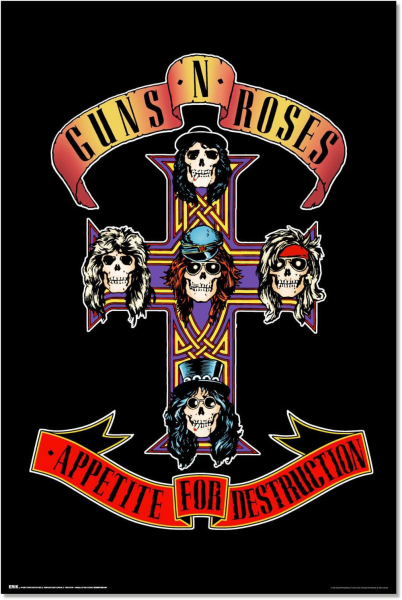MB 227 - Guns N´ Roses - Poster 61x91,5 cm