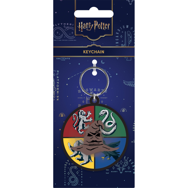 Harry Potter - Sorting Hat - Spinner Keyring