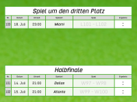 XXL Fussball WM 2026 Planer mit Playoffs - 100x140  cm