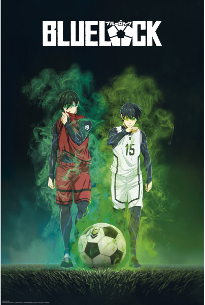 Blue Lock - Isagi vs Rin - Poster 61x91,5 cm