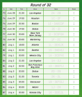 Soccer World Cup 2026 – XXL Wall Planner (61x91,5 cm)