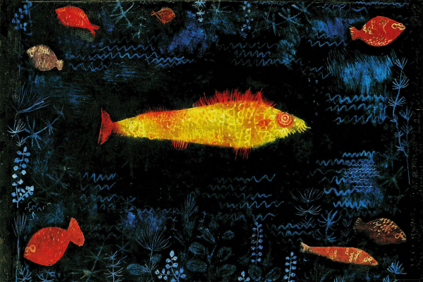 Paul Klee - Der Goldfisch - Kunstdruck - 61x91,5 cm