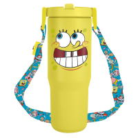 Spongebob - Absorbed - Trinkflasche 850 ml mit...