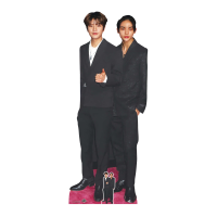 Seungmin und Hyunjin - Pappaufsteller K-Pop - 74x180 cm