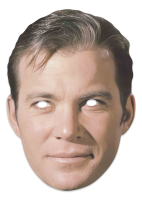 Captain Kirk William Shatner Star Trek- Maske - 30x20 cm