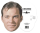 Captain Kirk William Shatner Star Trek- Maske - 30x20 cm
