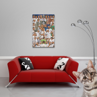 Fußball - Real Madrid Legenden - Poster 61x91,5 cm