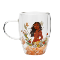 Prinzessinnen Blumendesign - Vaiana  - Teeglas