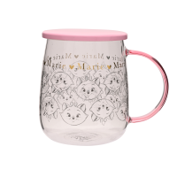 Aristocats - Glastasse mit Deckel - Classic Collectable