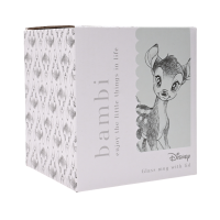 Bambi  - Glastasse mit Deckel - Classic Collectable