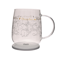Dumbo - Glastasse mit Deckel - Classic Collectable