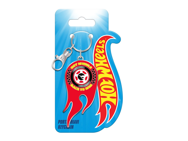 Hot Wheels - Fire - Metall Keyring