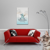 Stitch - Ohana Means Family - Poster 61x91,5 cm