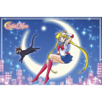 Sailor Moon - Poster - Luna - 61x91,5 cm