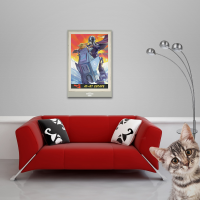 Mandalorian & Grogu - AT-RT Escape - Poster 61x91,5 cm