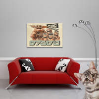 Mandalorian & Grogu - Bounty Hunters - Poster 61x91,5 cm