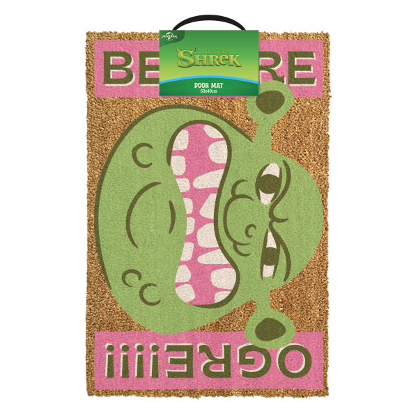 Shrek - Beware Oger - Kokos Fußmatte - 60 x 40 cm