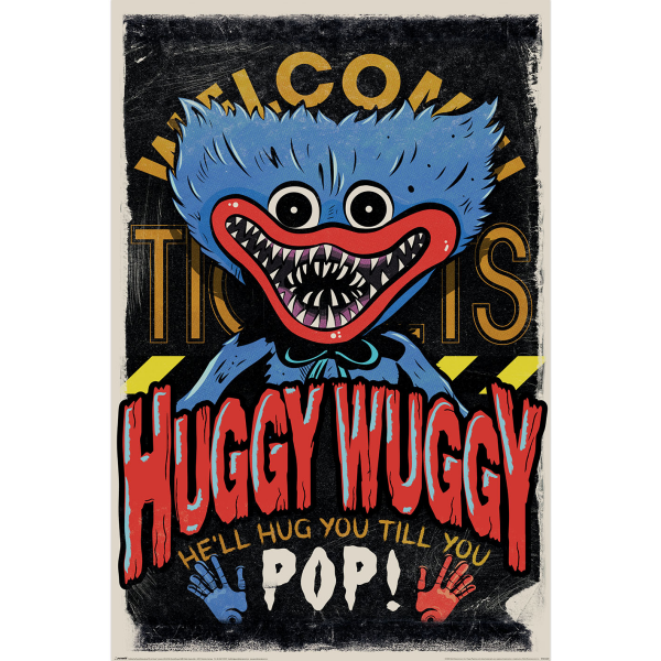 Poppy Playtime - Huggy Wuggy - Poster 61x91,5 cm
