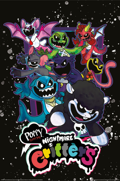 Poppy Playtime - Nightmare Critters - Poster 61x91,5 cm