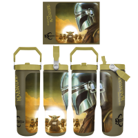 Mandalorian & Grogu - Sunset - Trinkflasche 850 ml