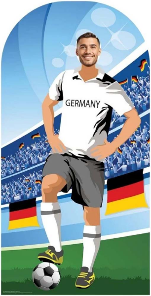 Fußball - Deutschland - Fotowand Stand In - Pappaufsteller 95x190 cm