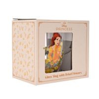 Prinzessinnen Blumendesign - Belle - Teeglas