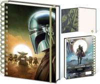 Mandalorian & Grogu - Sunset - Notizbuch