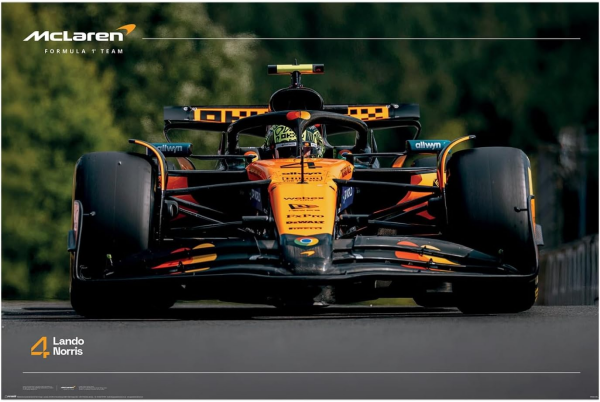 Lando Norris - Number 4 - Poster 61x91,5 cm