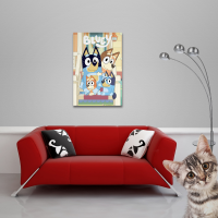 Bluey - Line Up - Poster 61x91,5 cm