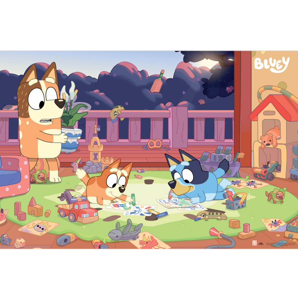Bluey - Home - Poster 61x91,5 cm