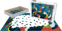 1000 Teile Puzzle - Swallow Love by Joan Miro