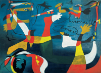 1000 Teile Puzzle - Swallow Love by Joan Miro