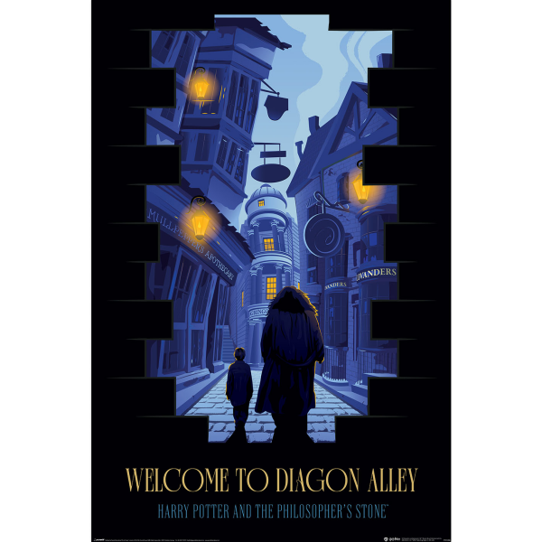Harry Potter - Welcome to Diagon Ally - Poster 61x91,5 cm