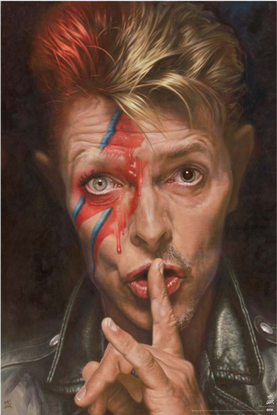 Sebastian Kruger - David Bowie - Poster 61x91,5 cm