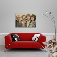 Sebastian Kruger - Rolling Stones - Poster 61x91,5 cm