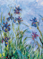 1000 Teile Puzzle - Irises by Monet