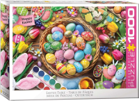 1000 Teile Puzzle - Easter Table - Ostertisch