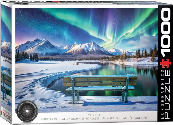 1000 Teile Puzzle - Yukon Northern Lights