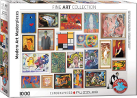 1000 Teile Puzzle - Moderne Meisterwerke