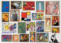 1000 Teile Puzzle - Moderne Meisterwerke