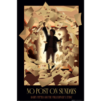 Harry Potter - No Post on Sundays - Poster 61x91,5 cm