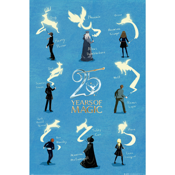 Harry Potter - 25 Jahre - Poster 61x91,5 cm