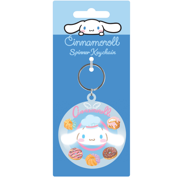 Cinnamoroll - Desserts - Spinner Keyring