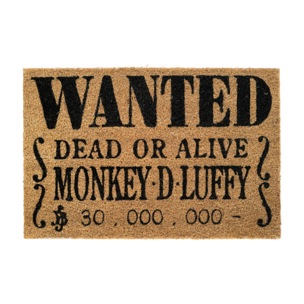 One Piece - Wanted - Kokos Fußmatte - 60 x 40 cm