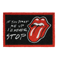 Rolling Stones - Tongue - Kokos Fußmatte - 60 x 40 cm