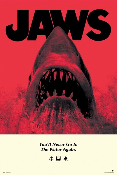 Jaws - Red - Poster 61x91,5 cm
