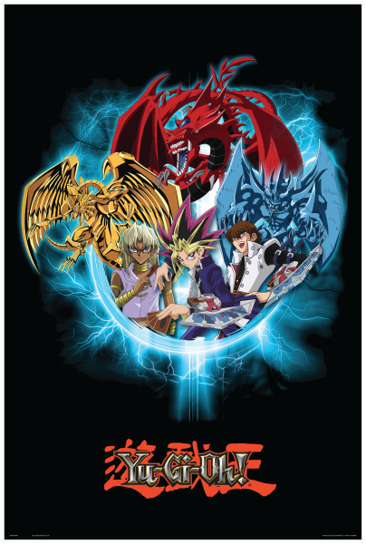 YU-GI-OH - Blue - Poster 61x91,5 cm