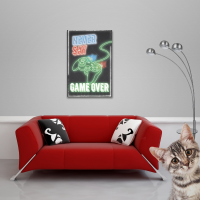 Gaming - Never say Game over - Poster 61x91,5 cm